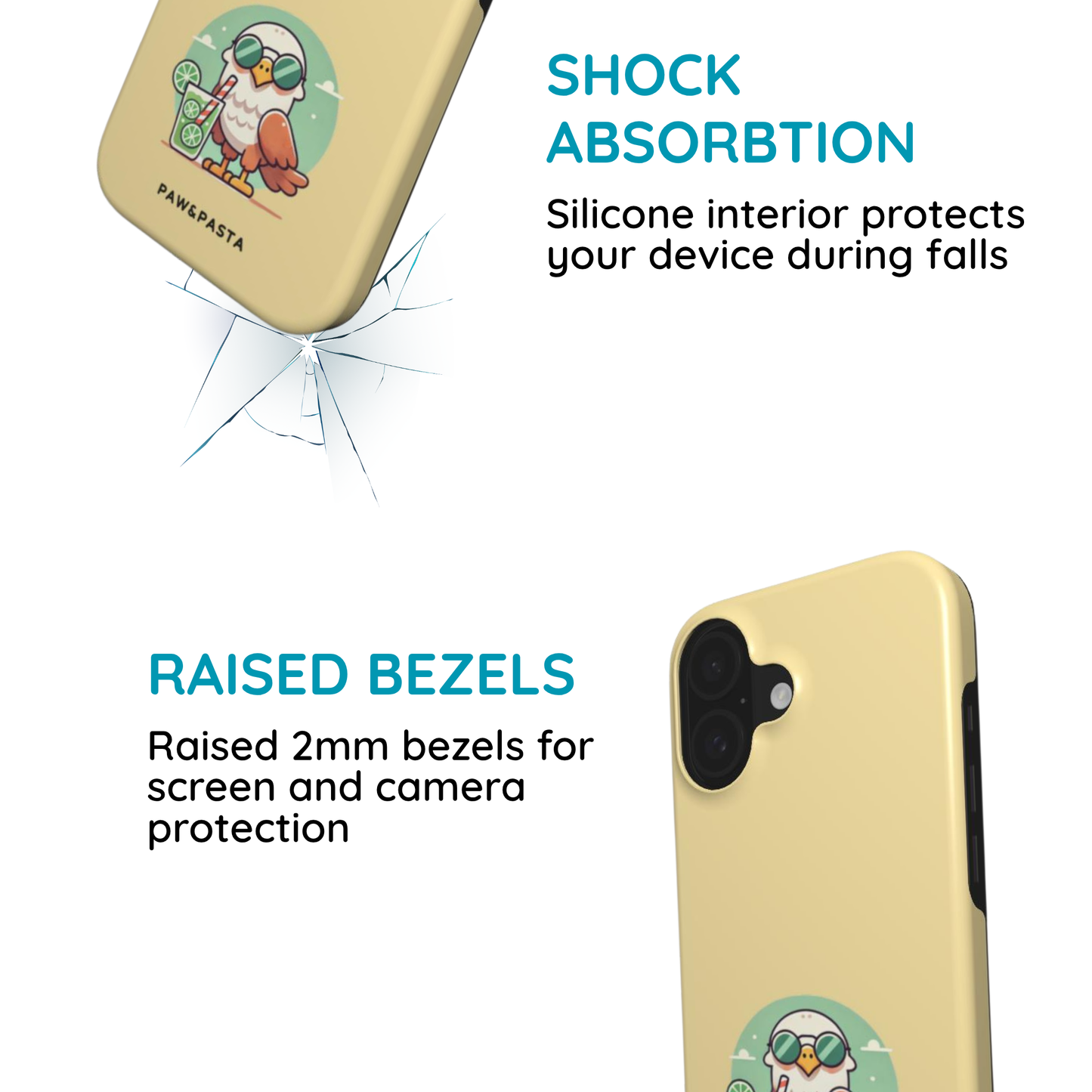 Eagle & Lemonade - MagSafe Tough Phone Case