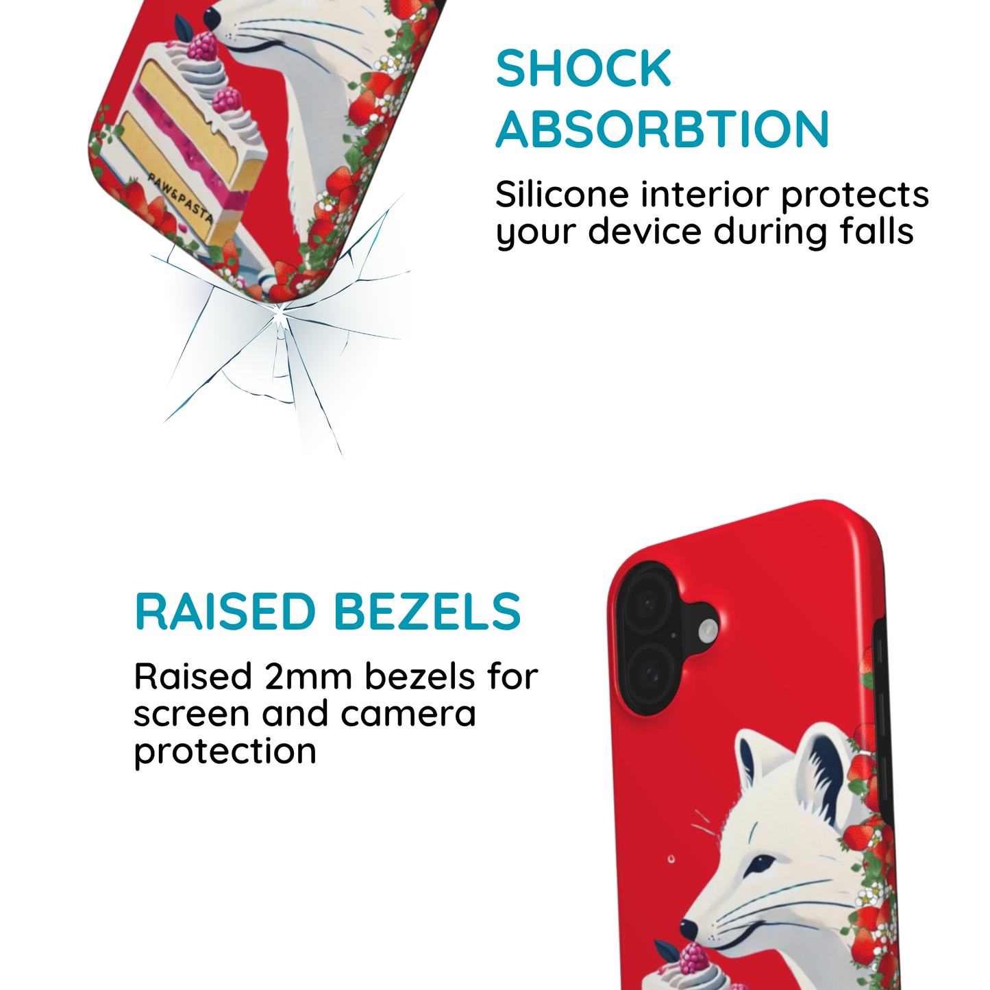 Fox & Red Velvet - MagSafe Tough Phone Case