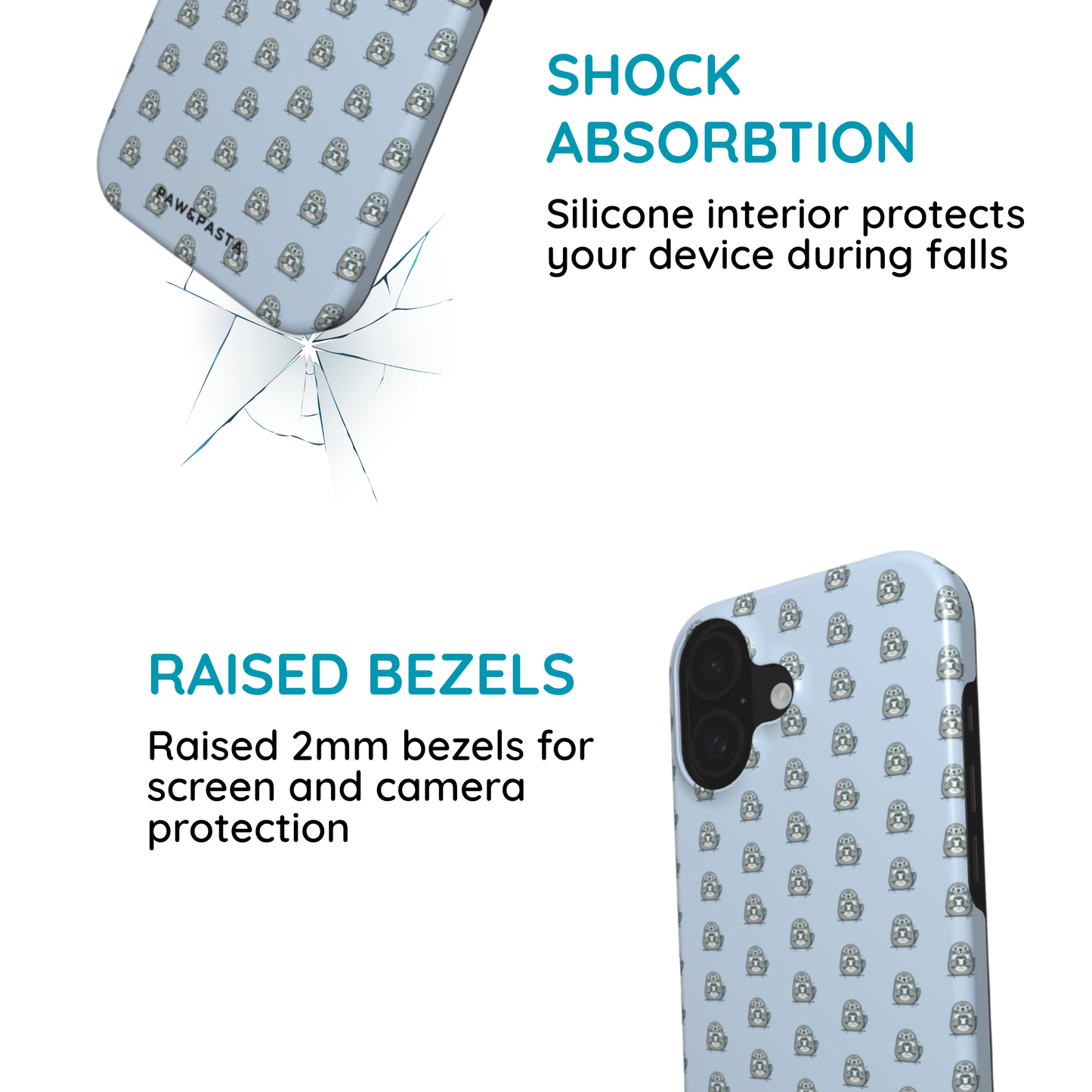 Seal & Coffee - MagSafe Tough Phone Case
