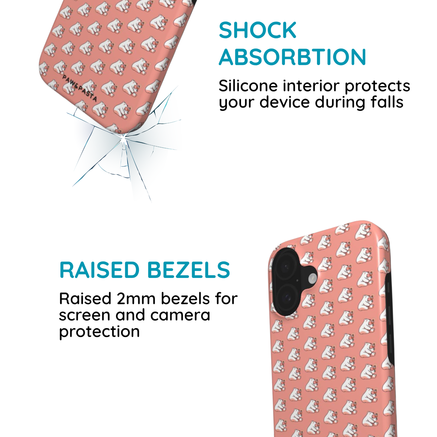 Polar Bear & Aperol Spritz - Tough Phone Case