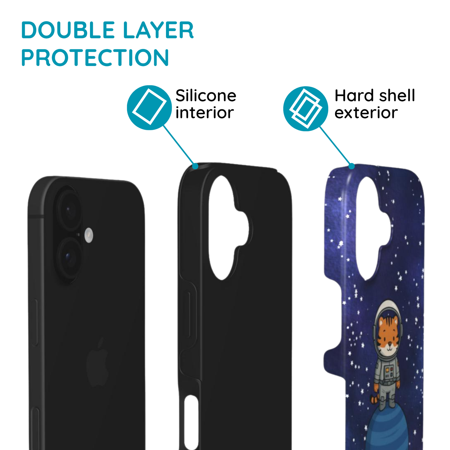 Tiger & Neptune - MagSafe Tough Phone Case