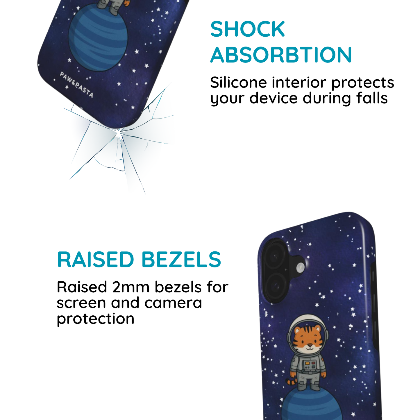 Tiger & Neptune - MagSafe Tough Phone Case