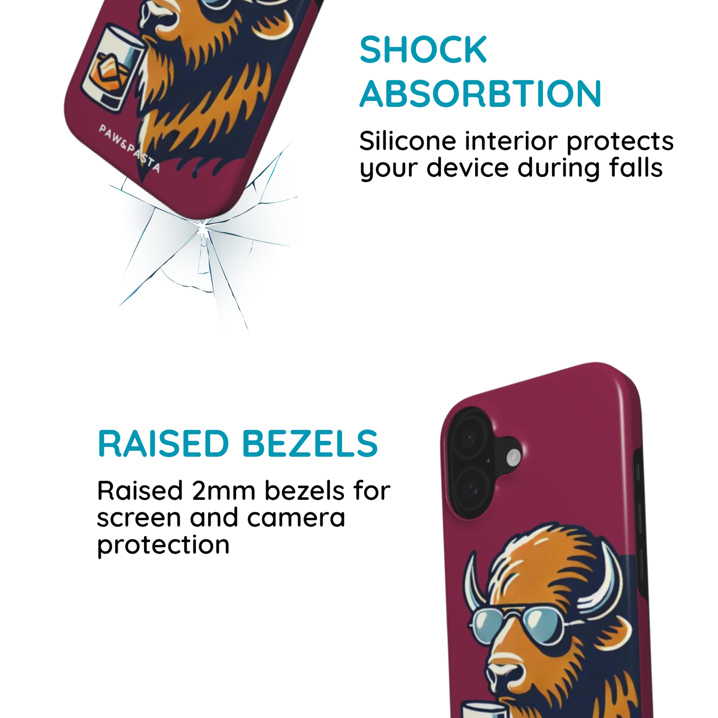 Buffalo & Rhum - MagSafe Tough Phone Case