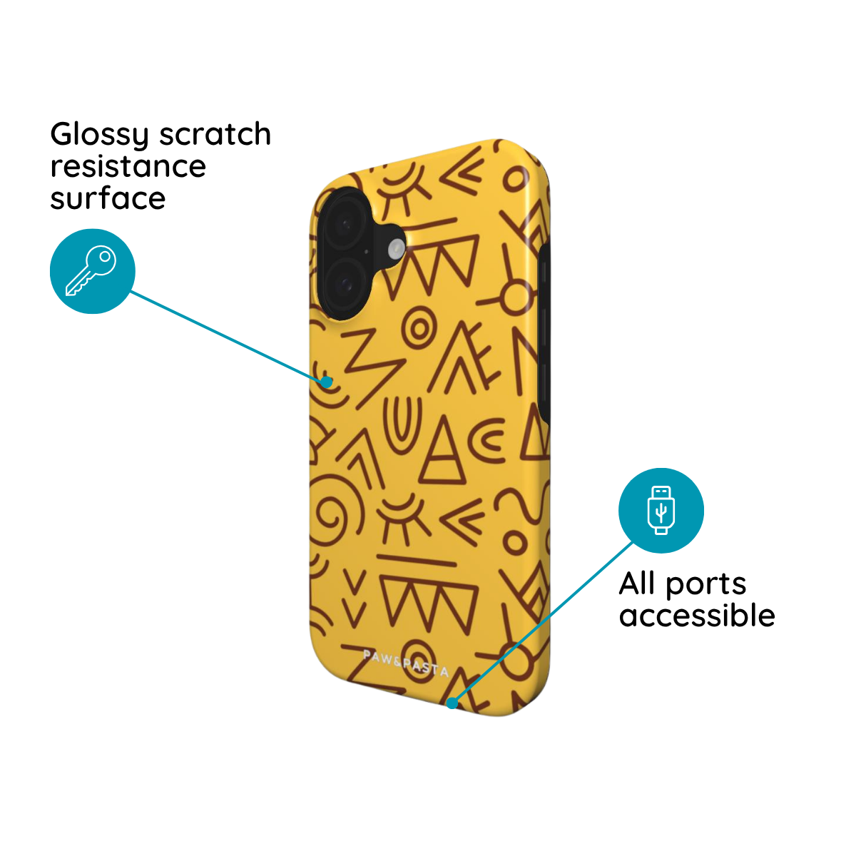 Afro Texture - Tough Phone Case