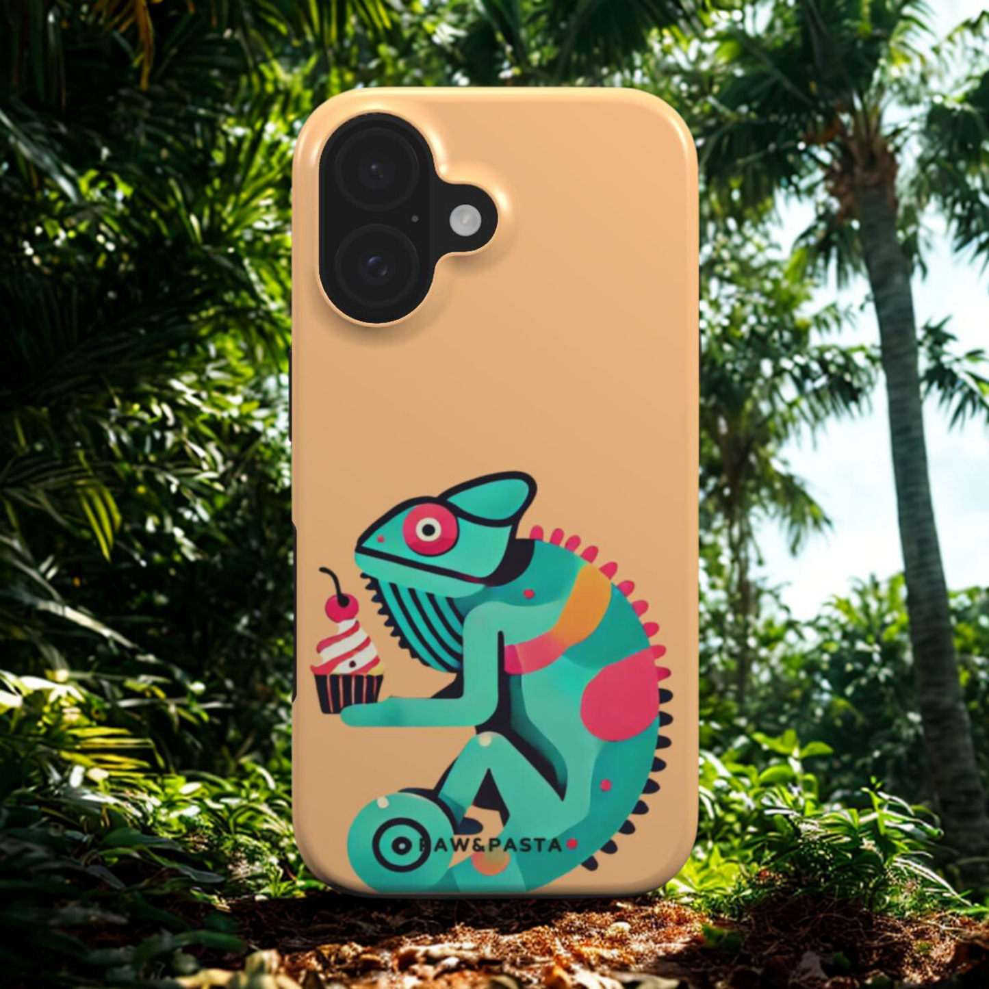 Chameleon & Cupcake - MagSafe Tough Phone Case | iPhone