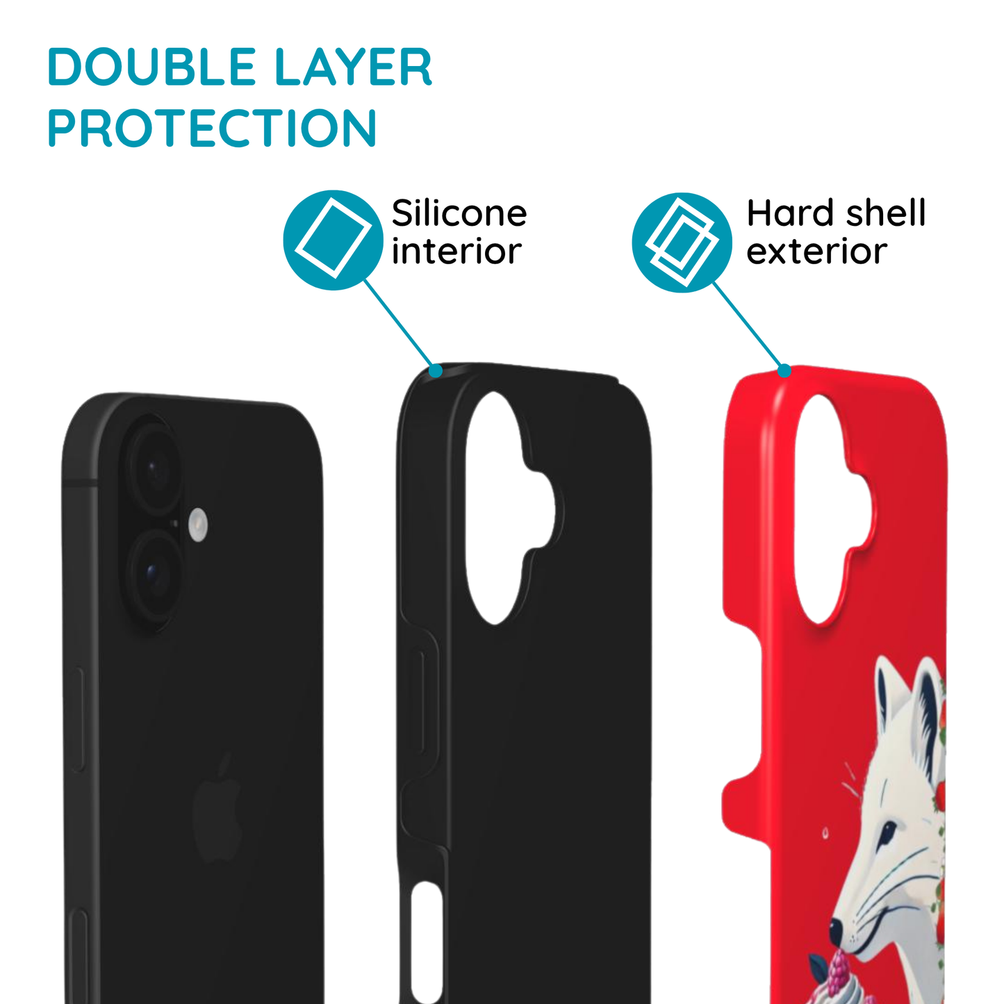 Fox & Red Velvet - MagSafe Tough Phone Case