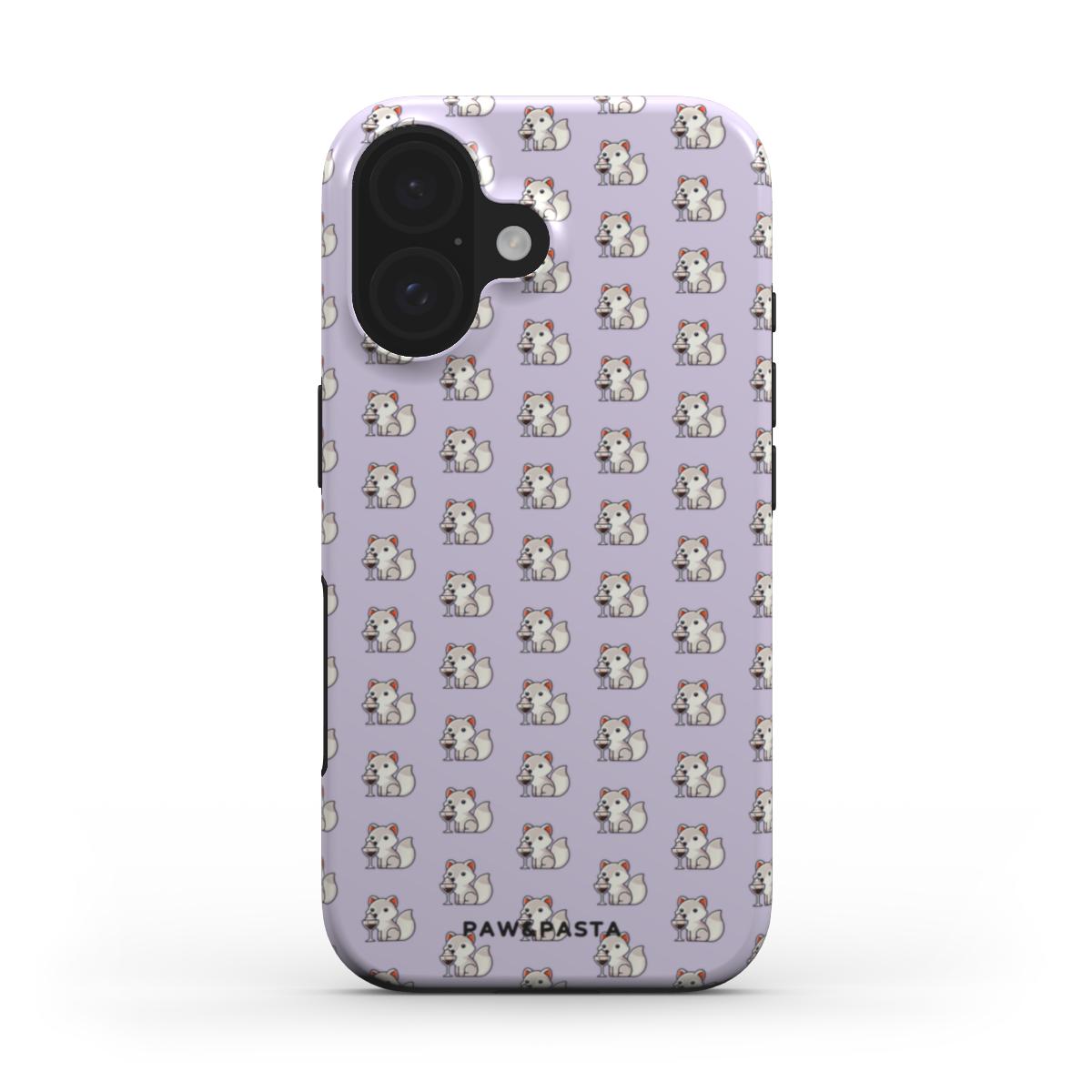 Arctic Wolf & Whipped Chocolate - Tough Phone Case
