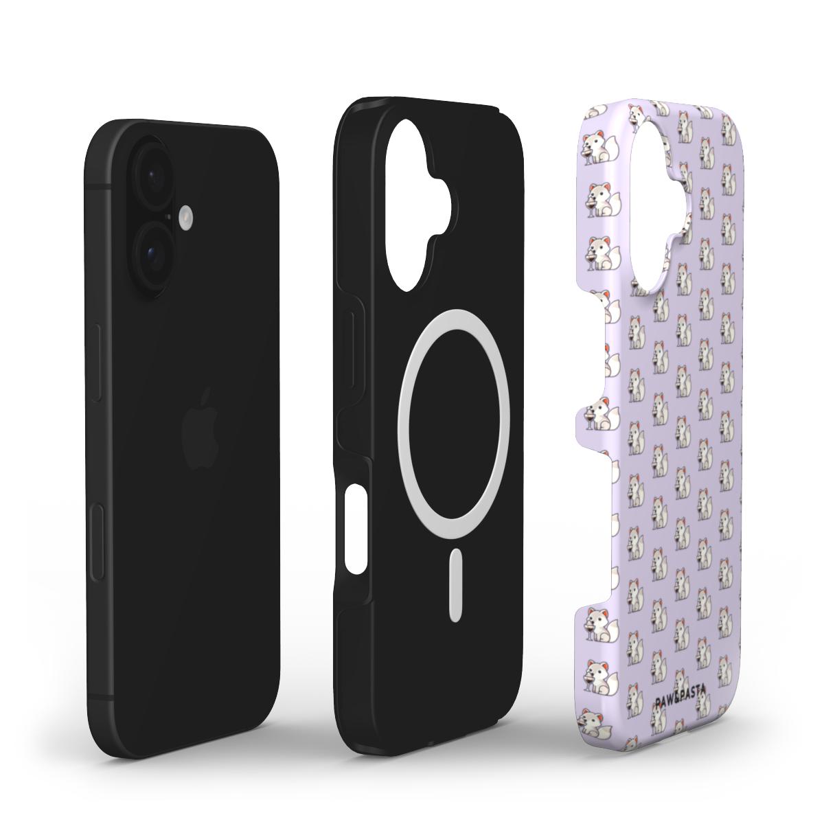 Arctic Wolf & Whipped Chocolate - MagSafe Tough Phone Case