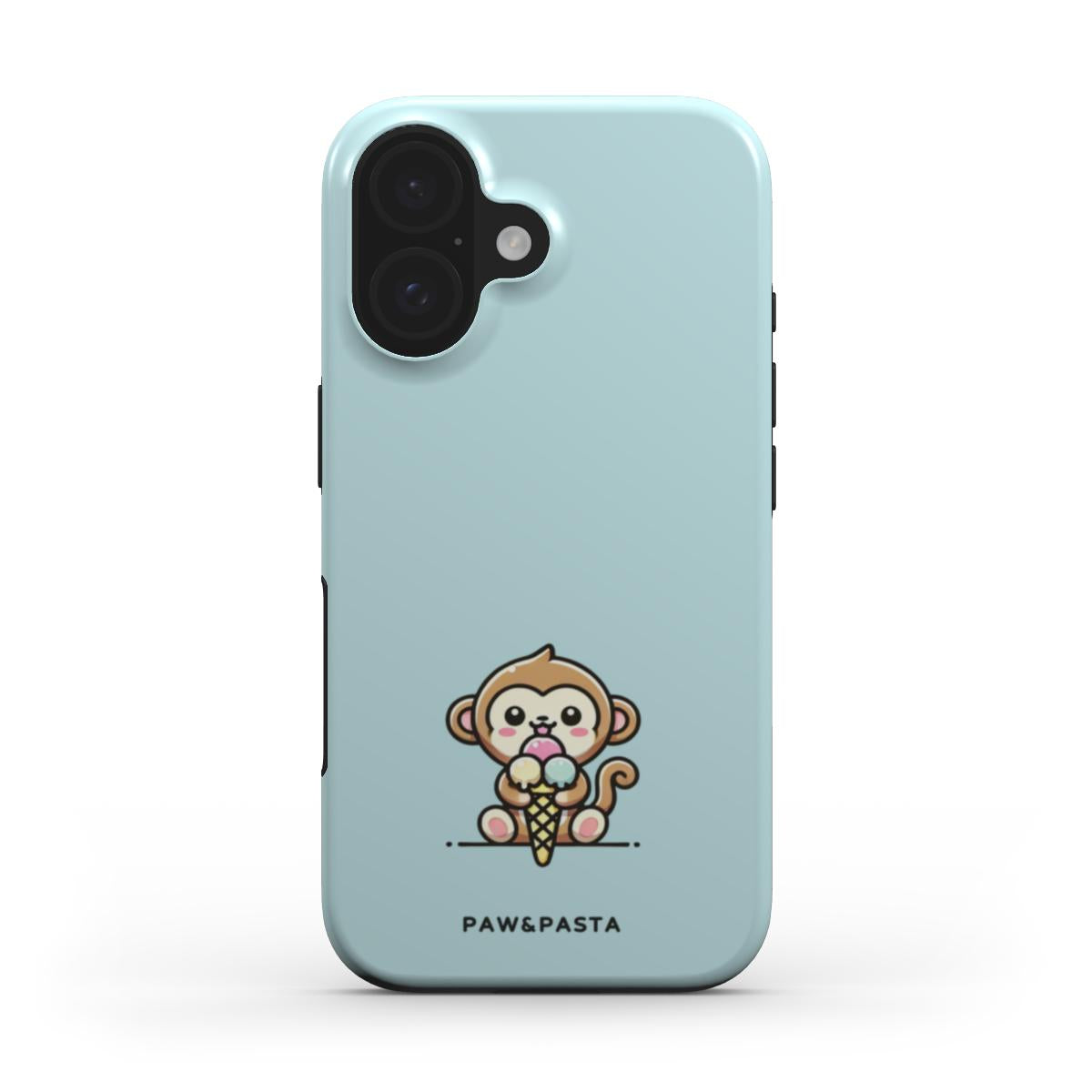 Monkey & Ice Cream - Tough Phone Case