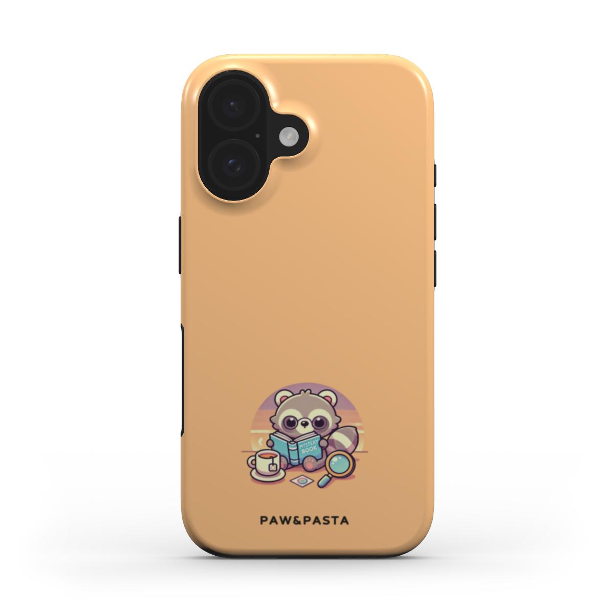 Raccoon & Book - MagSafe Tough Phone Case