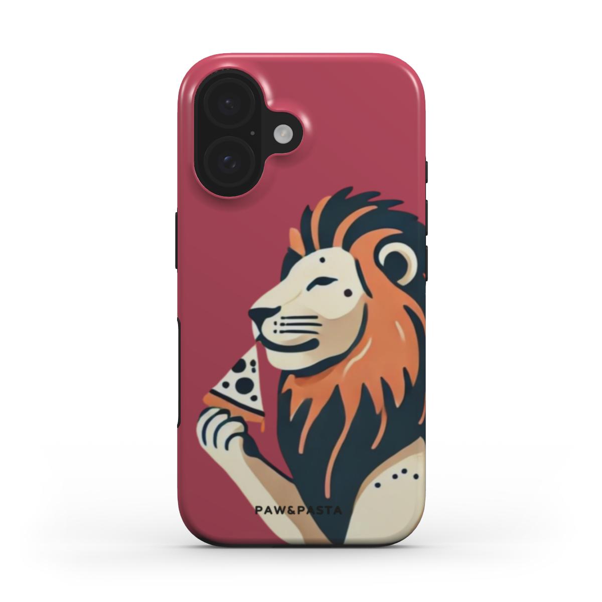 Lion & Pizza - MagSafe Tough Phone Case