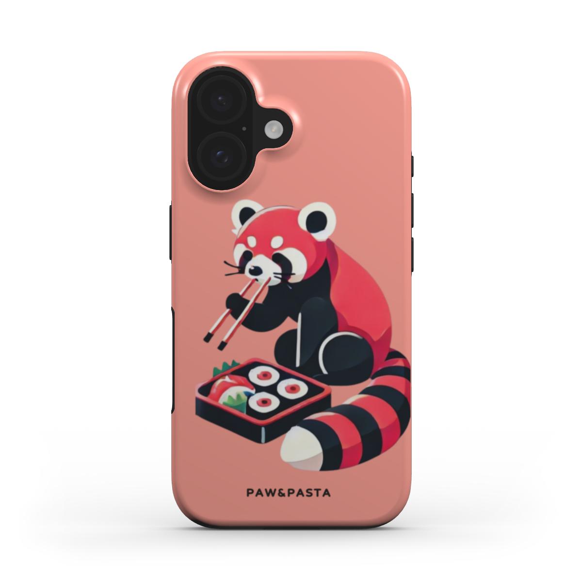 Red Panda & Sushi - MagSafe Tough Phone Case
