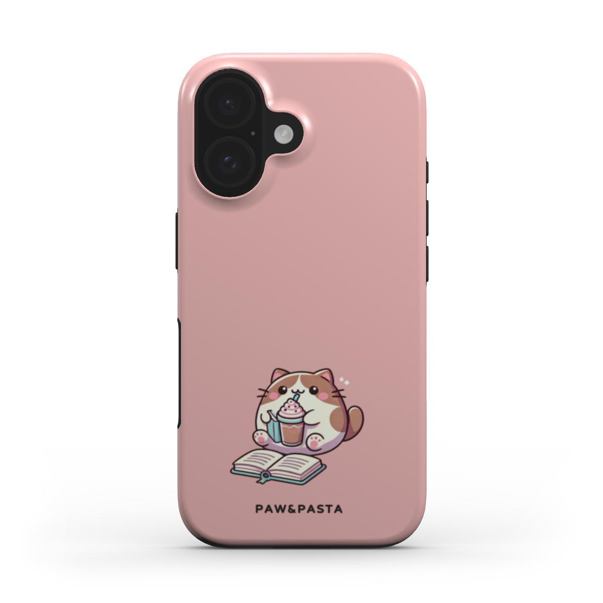 Cat & Milkshake - MagSafe Tough Phone Case