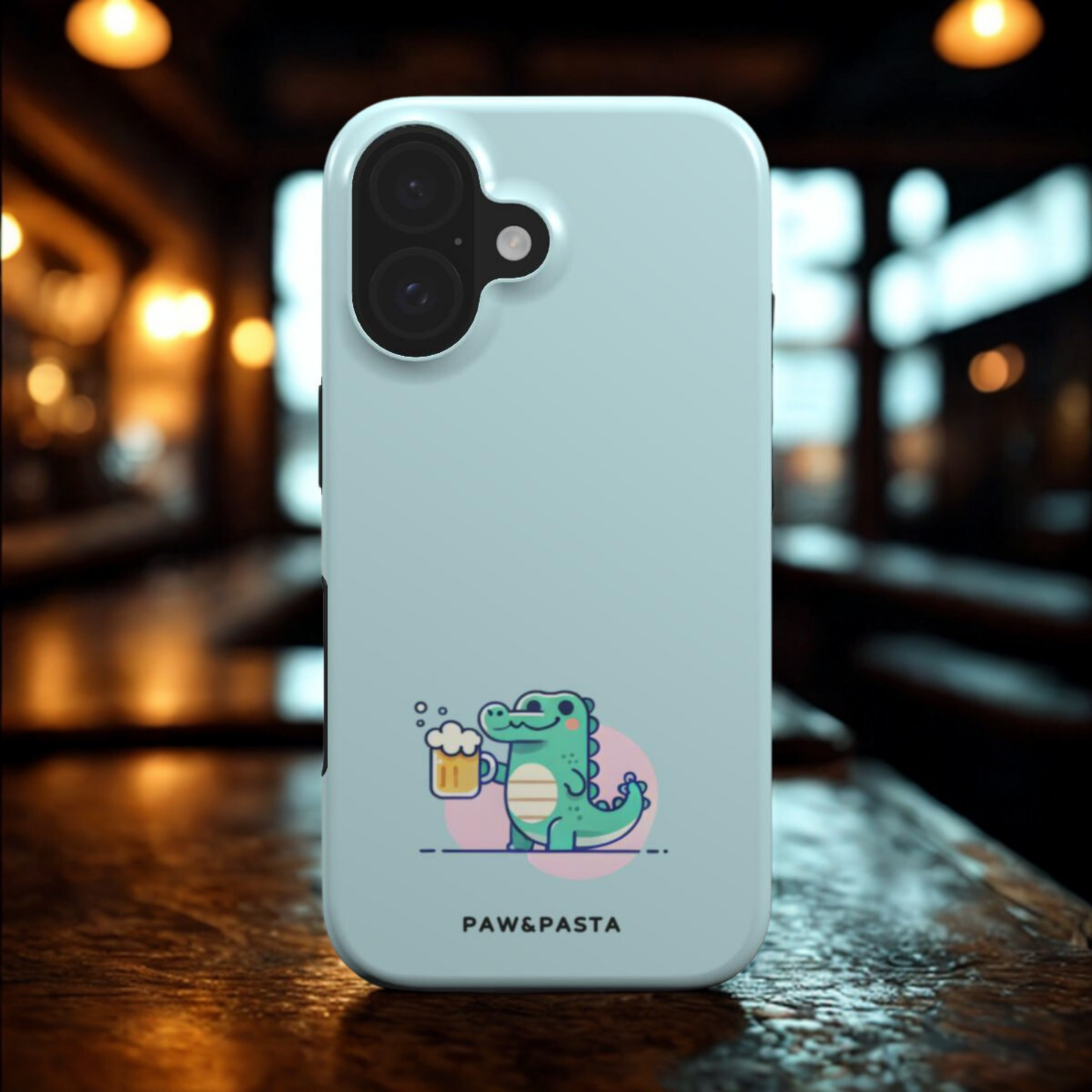 Crocodile & Beer - Tough Phone Case