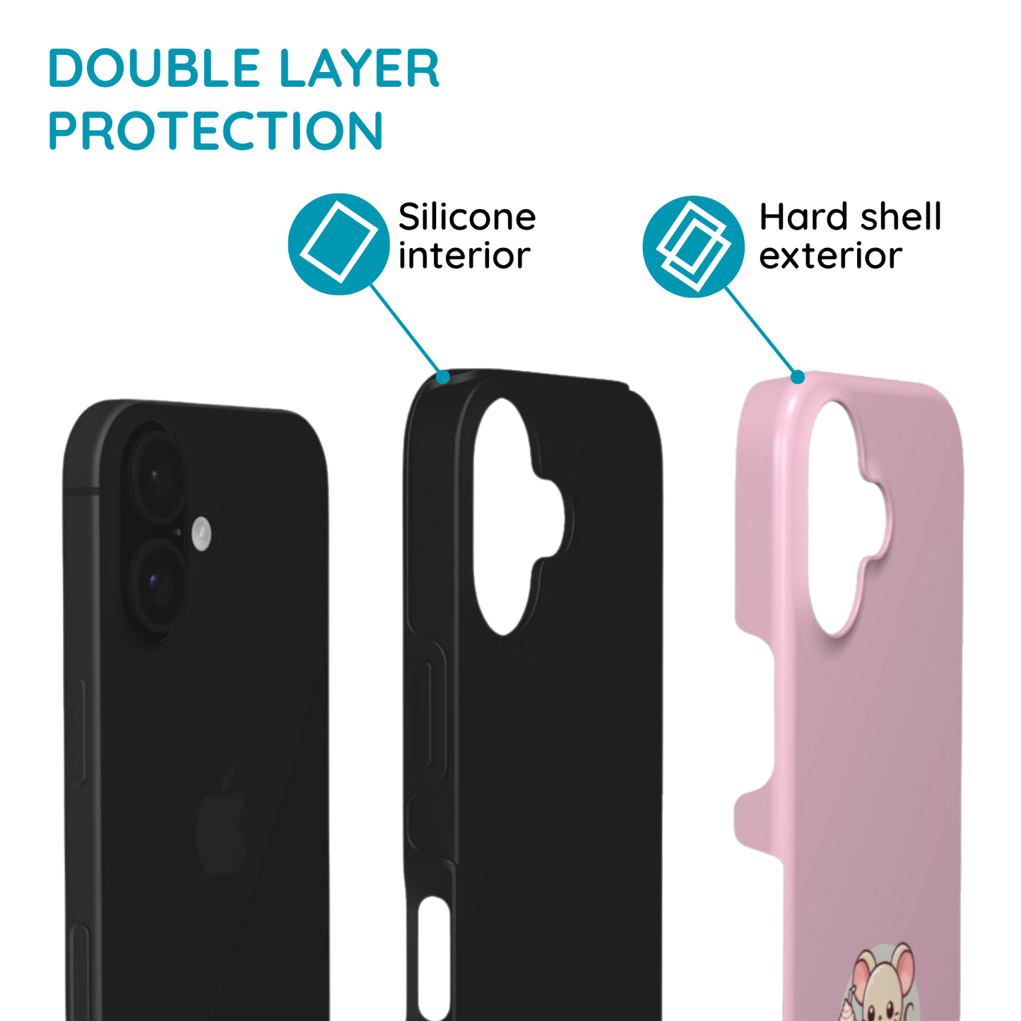 Mouse & Milkshake - MagSafe Tough Phone Case