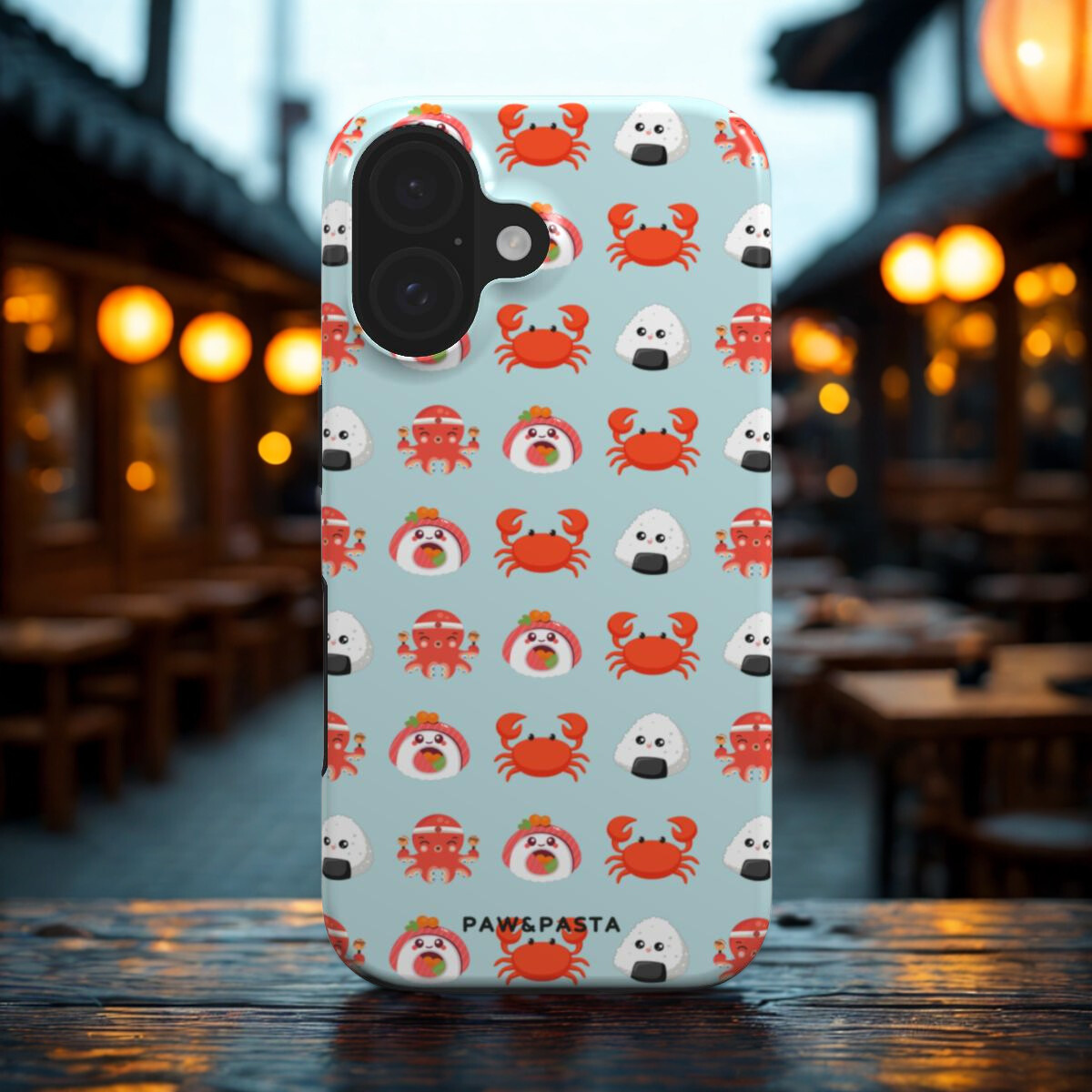 Sushi Pattern - Tough Phone Case