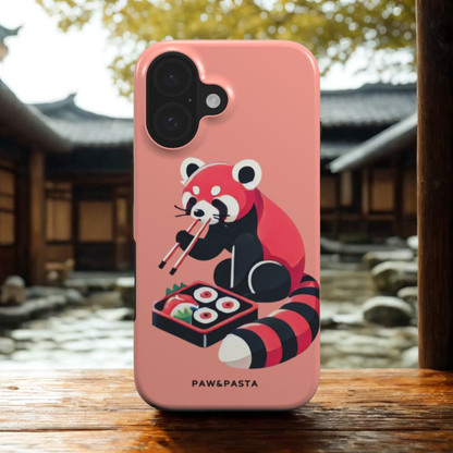 Red Panda & Sushi  - MagSafe Tough Phone Case
