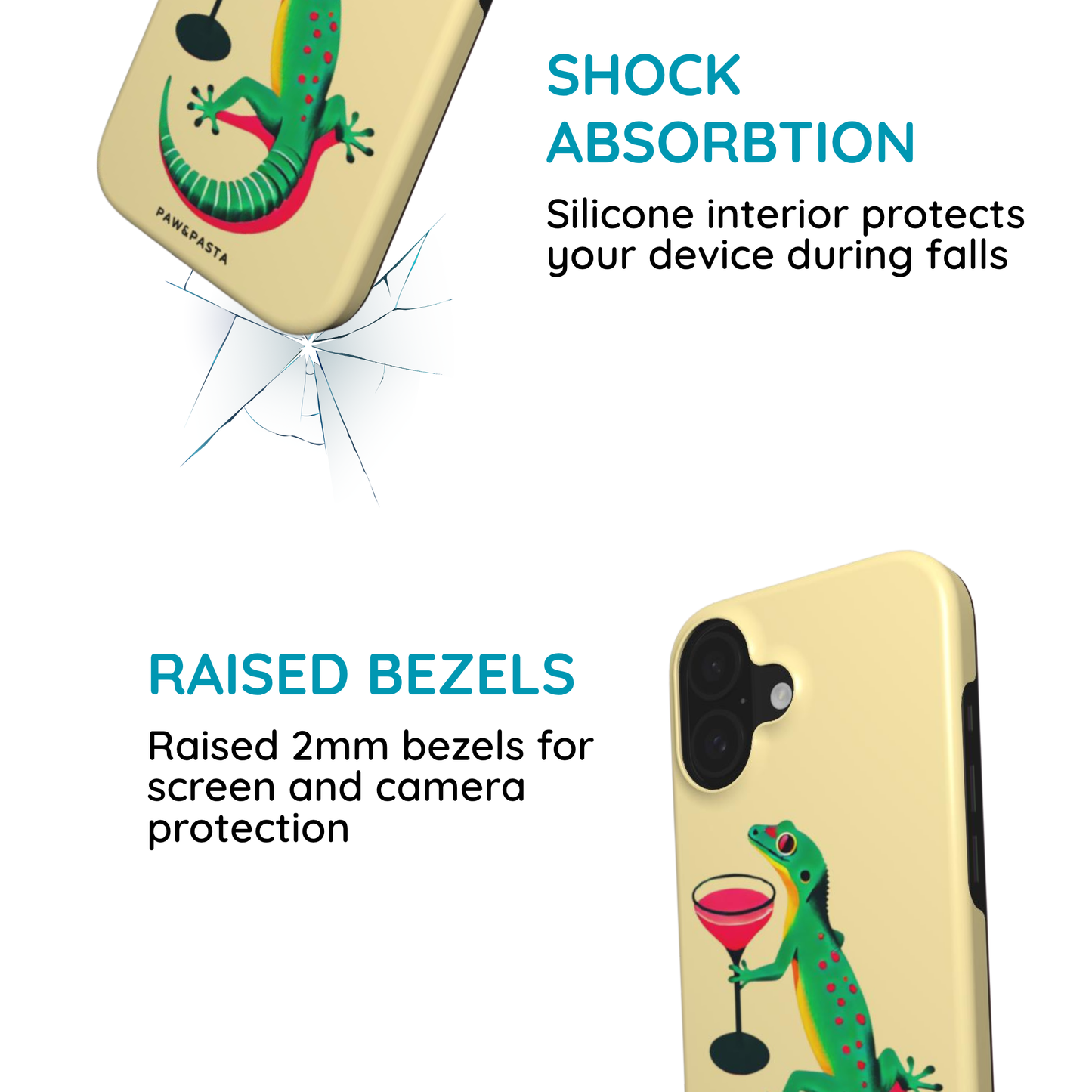 Lizard & Bloody Mary - Tough Phone Case