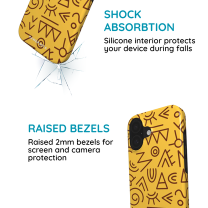 Afro Texture - Tough Phone Case