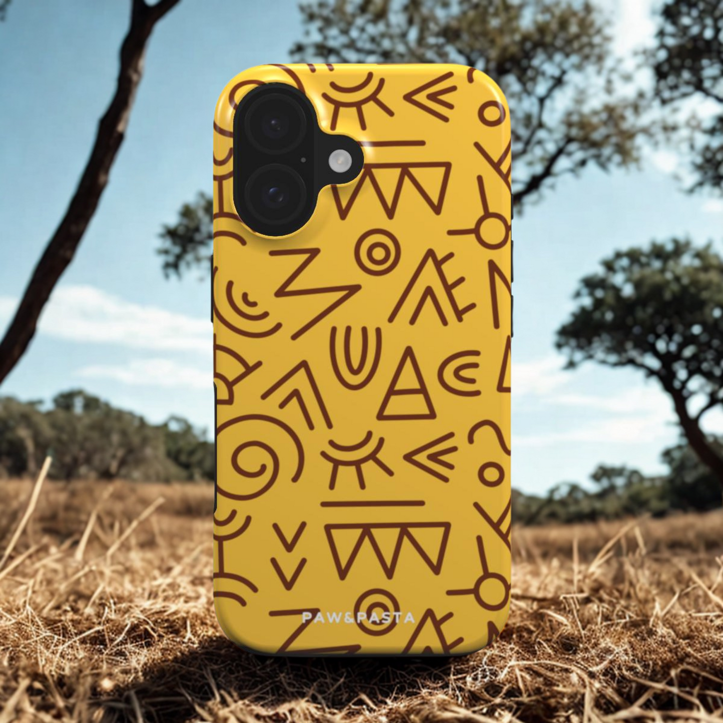 Afro Texture - Tough Phone Case