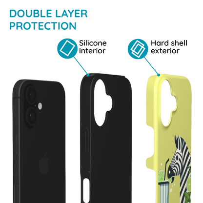 Zebra & Lemonade - MagSafe Tough Phone Case