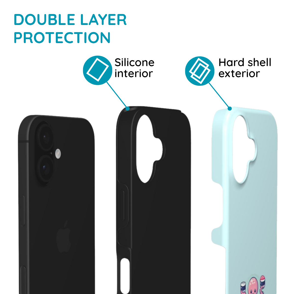 Octopus & Sushi  - MagSafe Tough Phone Case