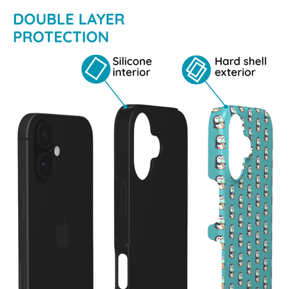 Penguin & Ice Cream - Tough Phone Case