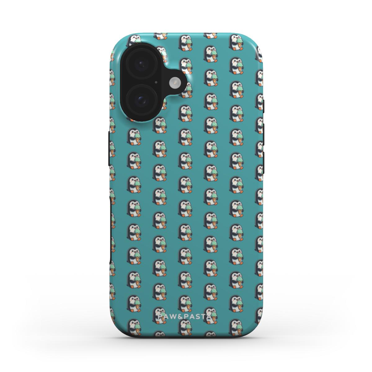 Penguin & Ice Cream - Tough Phone Case