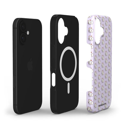 Arctic Wolf & Whipped Chocolate - MagSafe Tough Phone Case