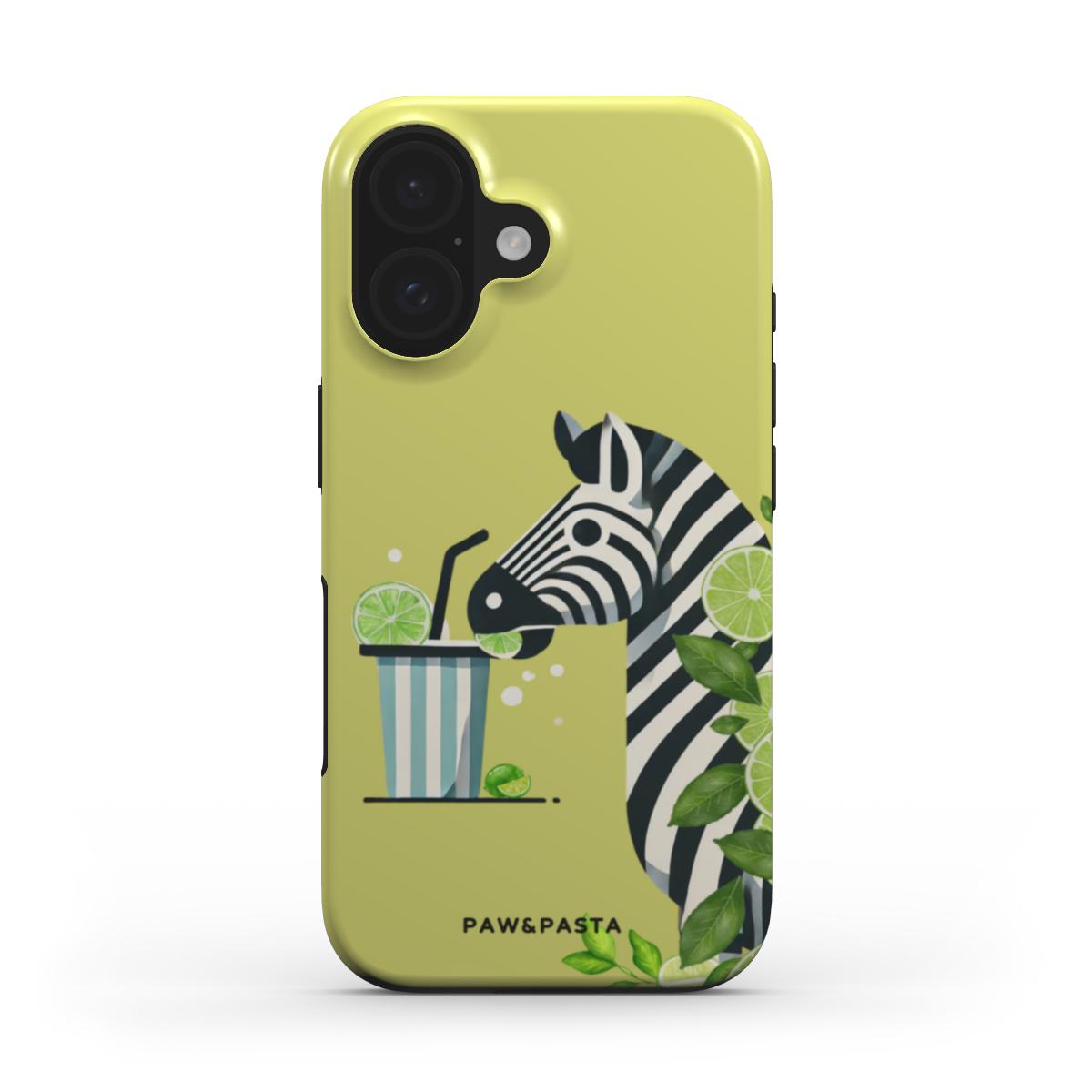 Zebra & Lemonade - MagSafe Tough Phone Case