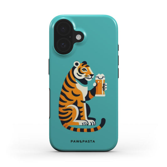 Tiger & Beer - Tough Phone Case