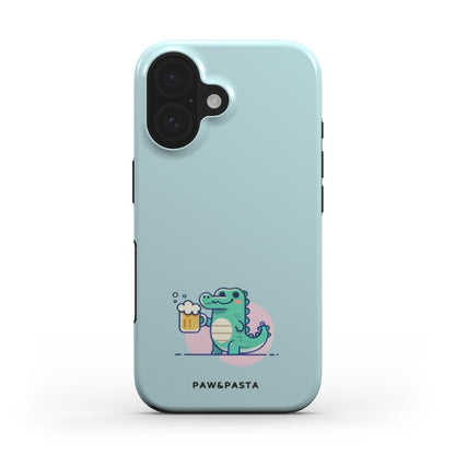 Crocodile & Beer - Tough Phone Case