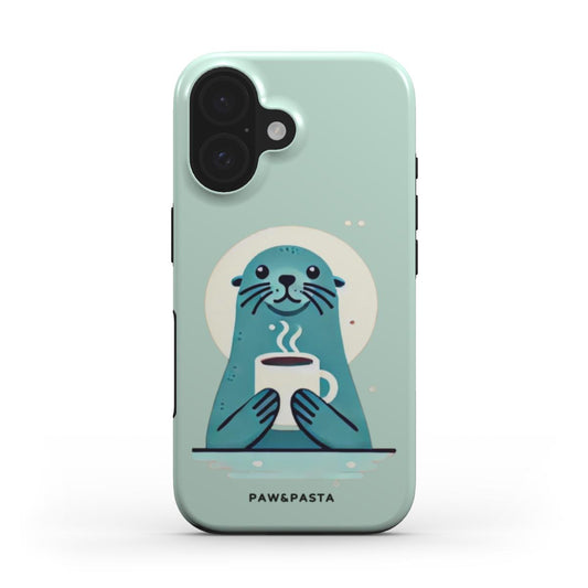 Seal & Coffee - Tough Phone Case