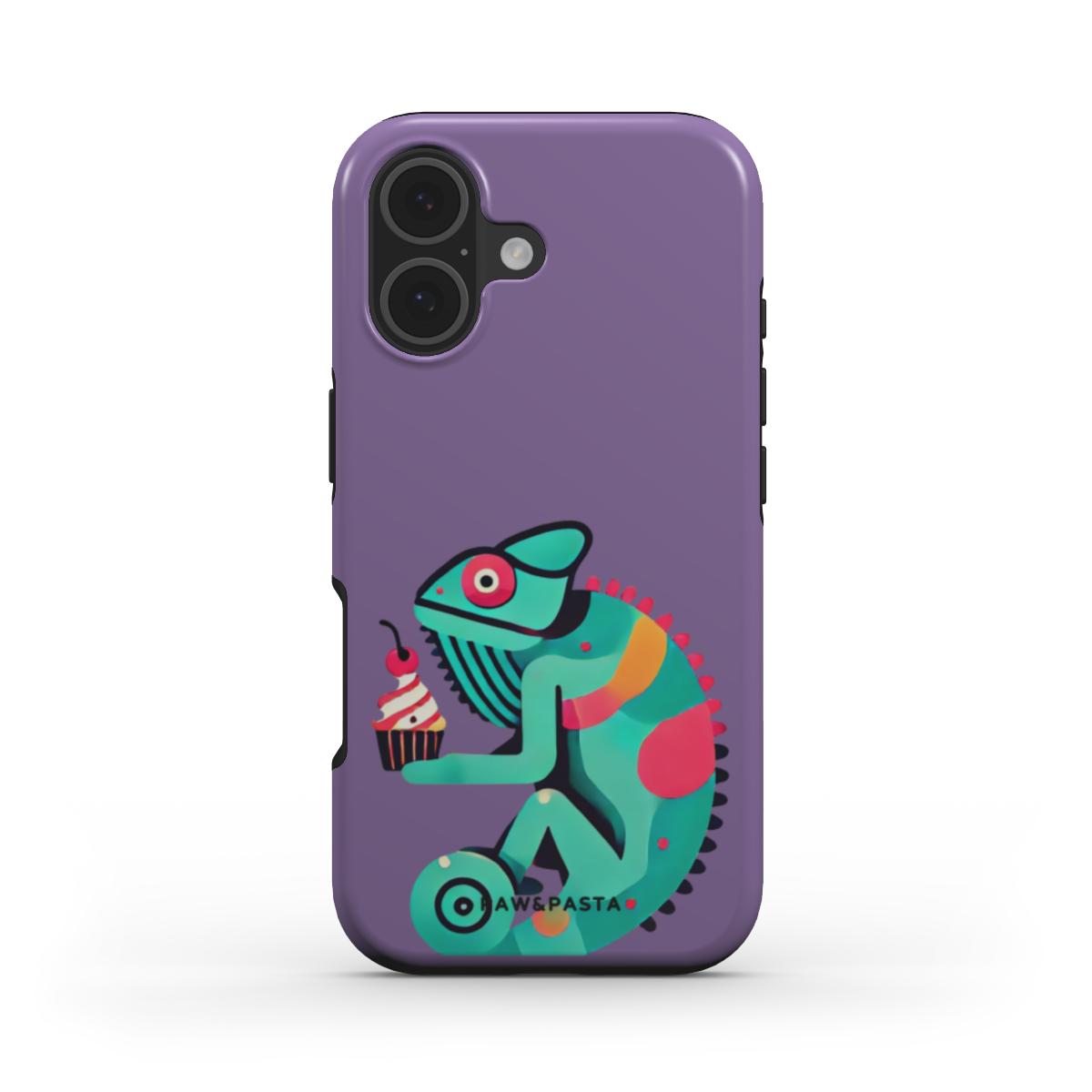 Chameleon & Cupcake - MagSafe Tough Phone Case | iPhone | Samsung | Google Pixel | Xiaomi