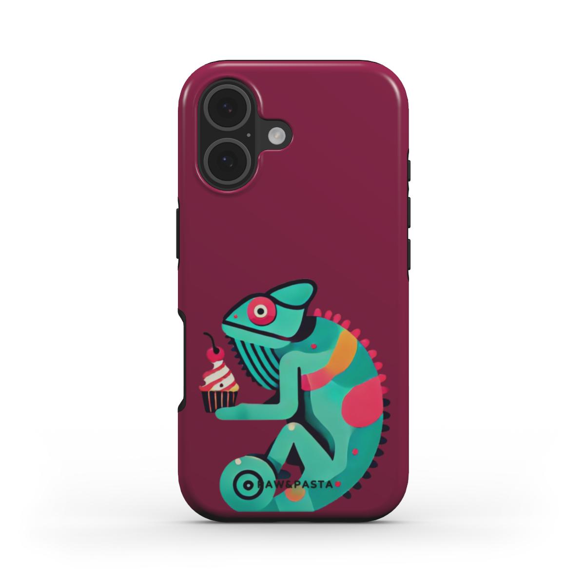 Chameleon & Cupcake - MagSafe Tough Phone Case | iPhone | Samsung | Google Pixel | Xiaomi