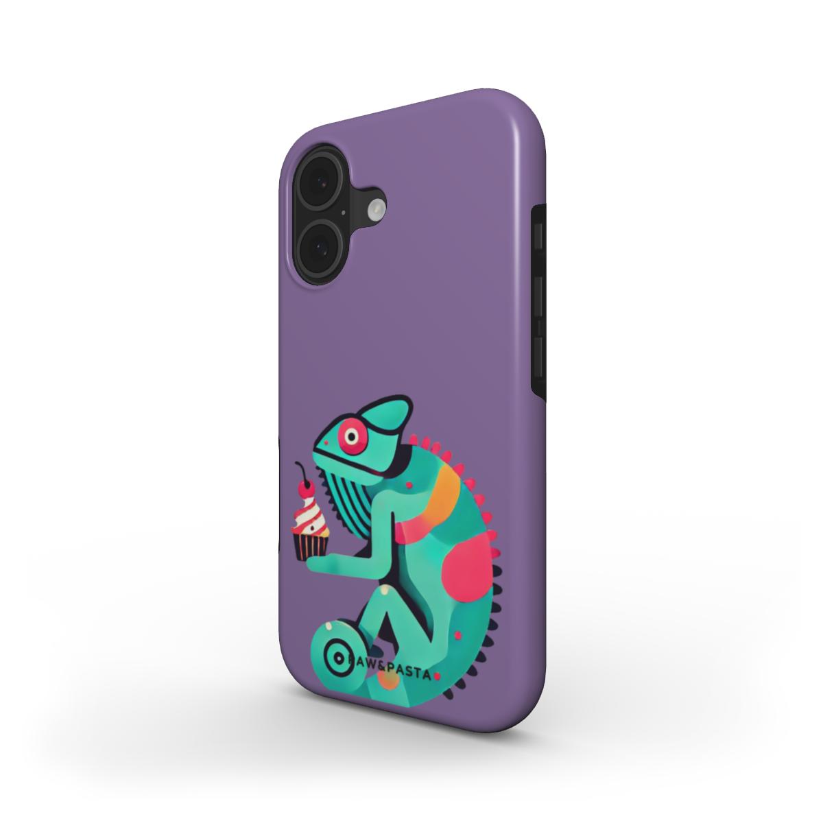 Chameleon & Cupcake - MagSafe Tough Phone Case | iPhone | Samsung | Google Pixel | Xiaomi