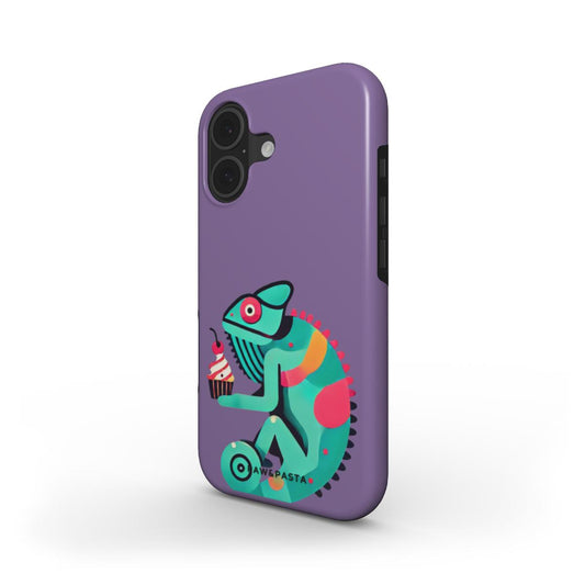 Chameleon & Cupcake - MagSafe Tough Phone Case | iPhone | Samsung | Google Pixel | Xiaomi