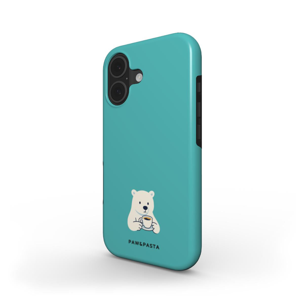 Polar Bear & Espresso - MagSafe Tough Phone Case Collection for Modern Smartphones