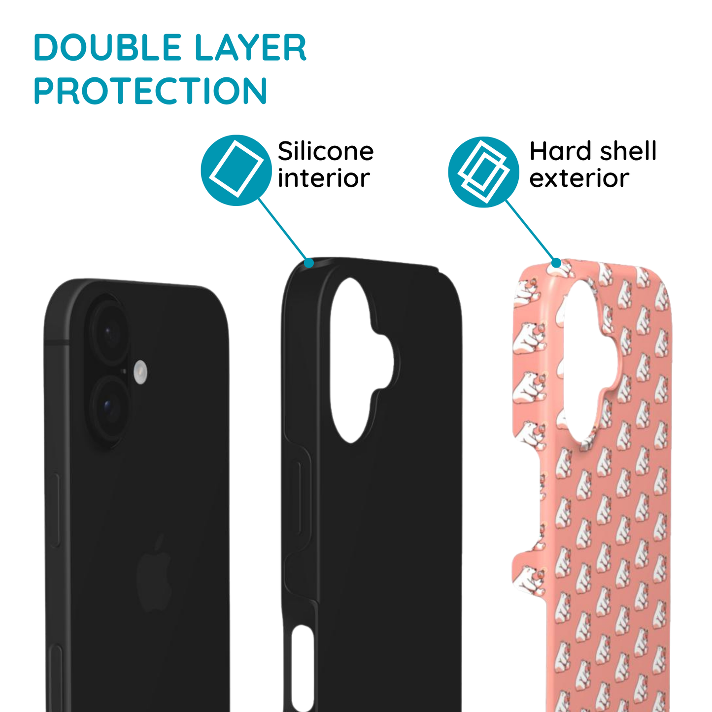 Polar Bear & Aperol Spritz - Tough Phone Case