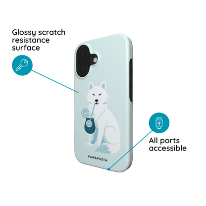 Arctic Wolf & Caipirinha - MagSafe Tough Phone Case