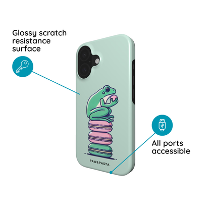 Frog & Macaroons - MagSafe Tough Phone Case