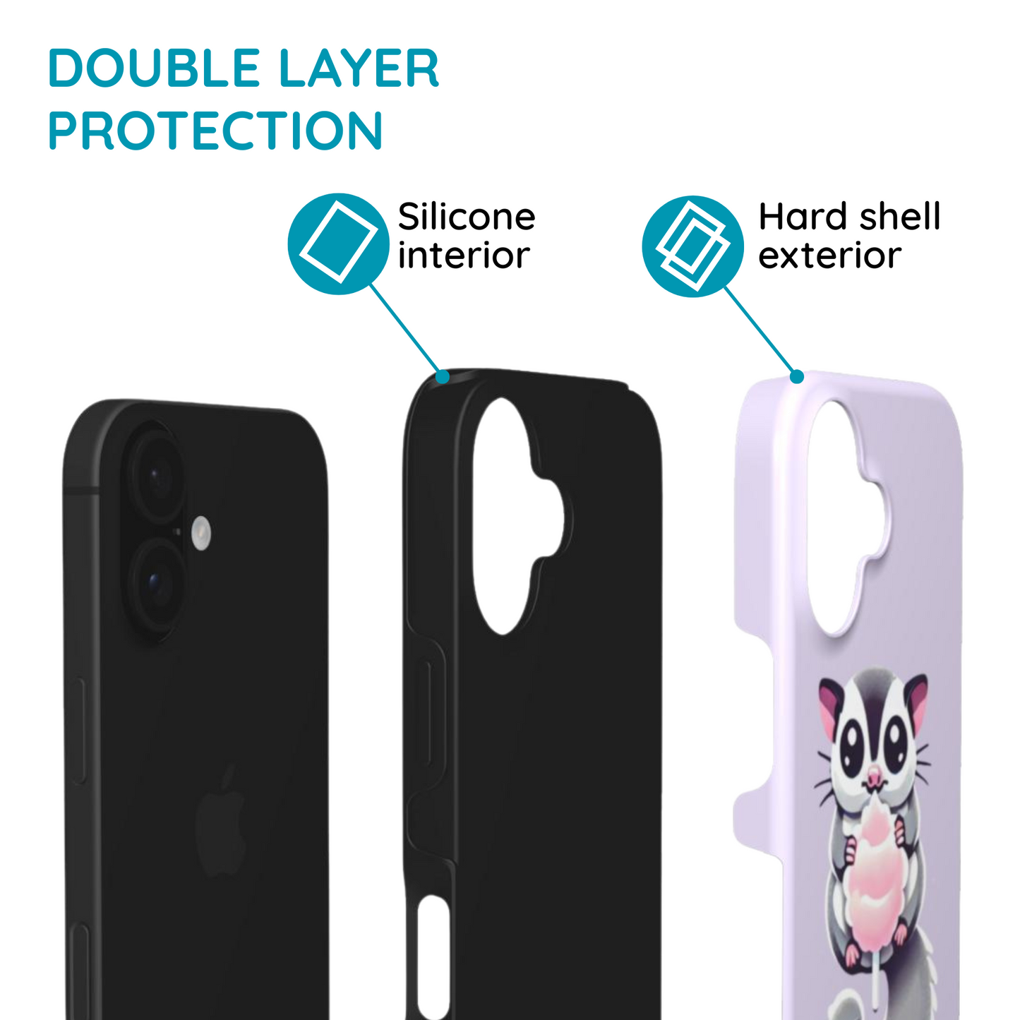 Sugar Glier & Cotton Candy - MagSafe Tough Phone Case