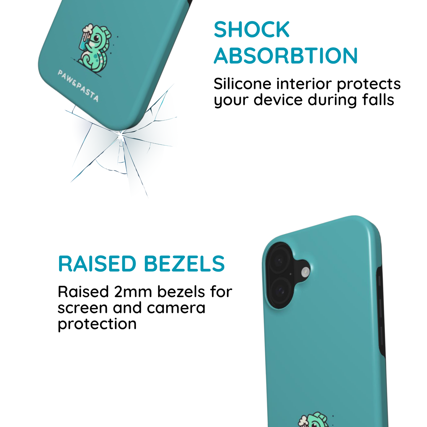 Chameleon & Beer - MagSafe Tough Phone Case