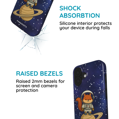 Squirrel & Saturn - MagSafe Tough Phone Case