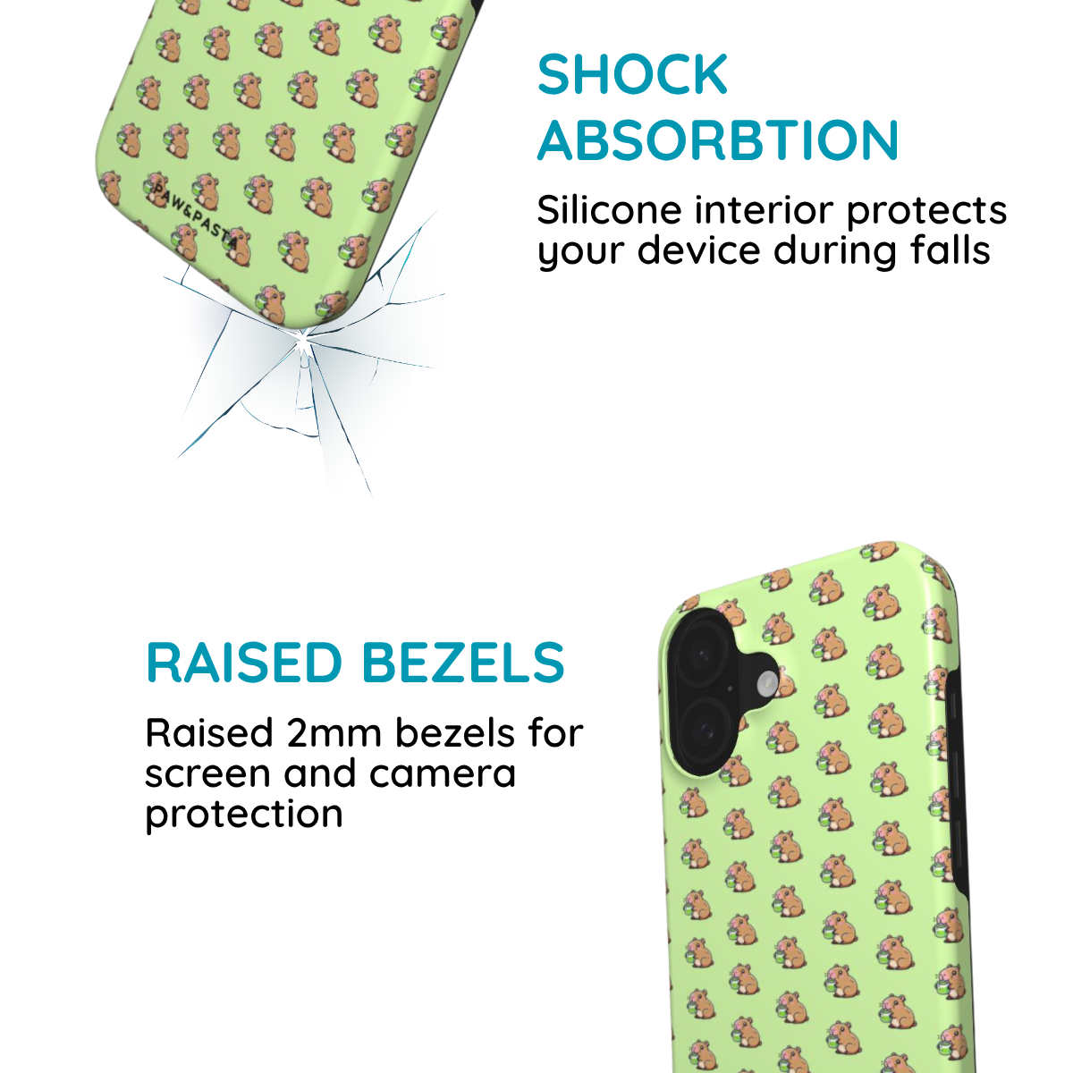 Capybara & Mate - MagSafe Tough Phone Case