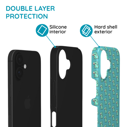 Chameleon & Beer - MagSafe Tough Phone Case