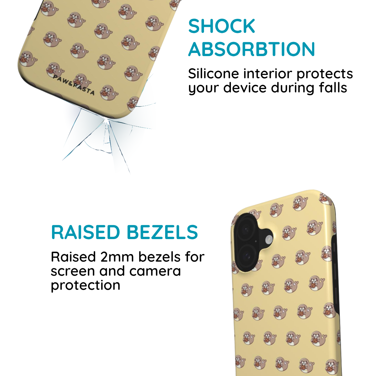 Walrus & Cookie - MagSafe Tough Phone Case