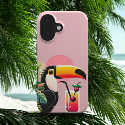 Toucan & Tequila Sunrise - Tough Phone Case