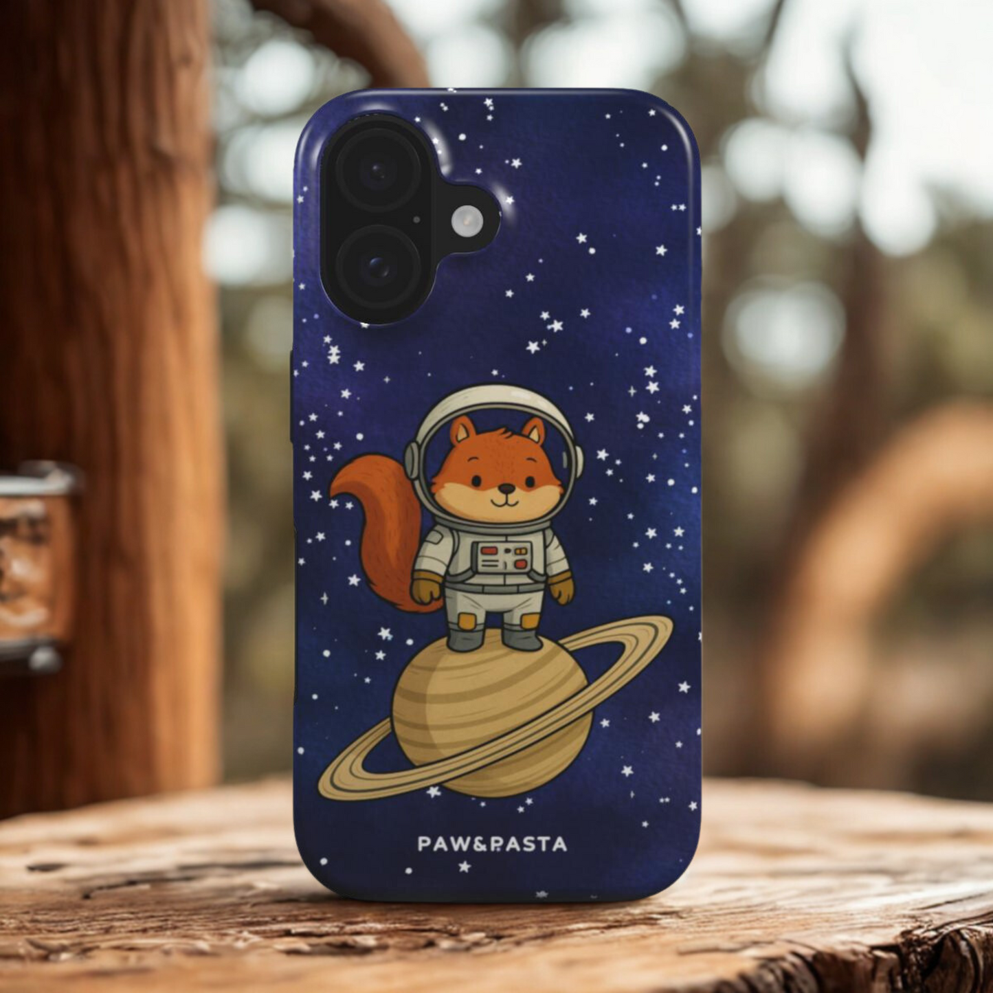 Squirrel & Saturn - MagSafe Tough Phone Case