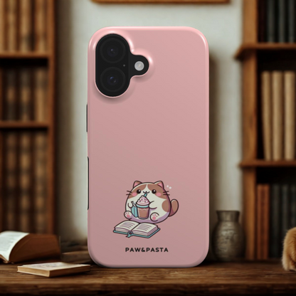 Cat & Milkshake - MagSafe Tough Phone Case